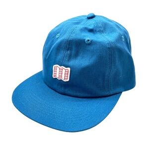 NWOT Topo Designs Mini Map Hat Blue